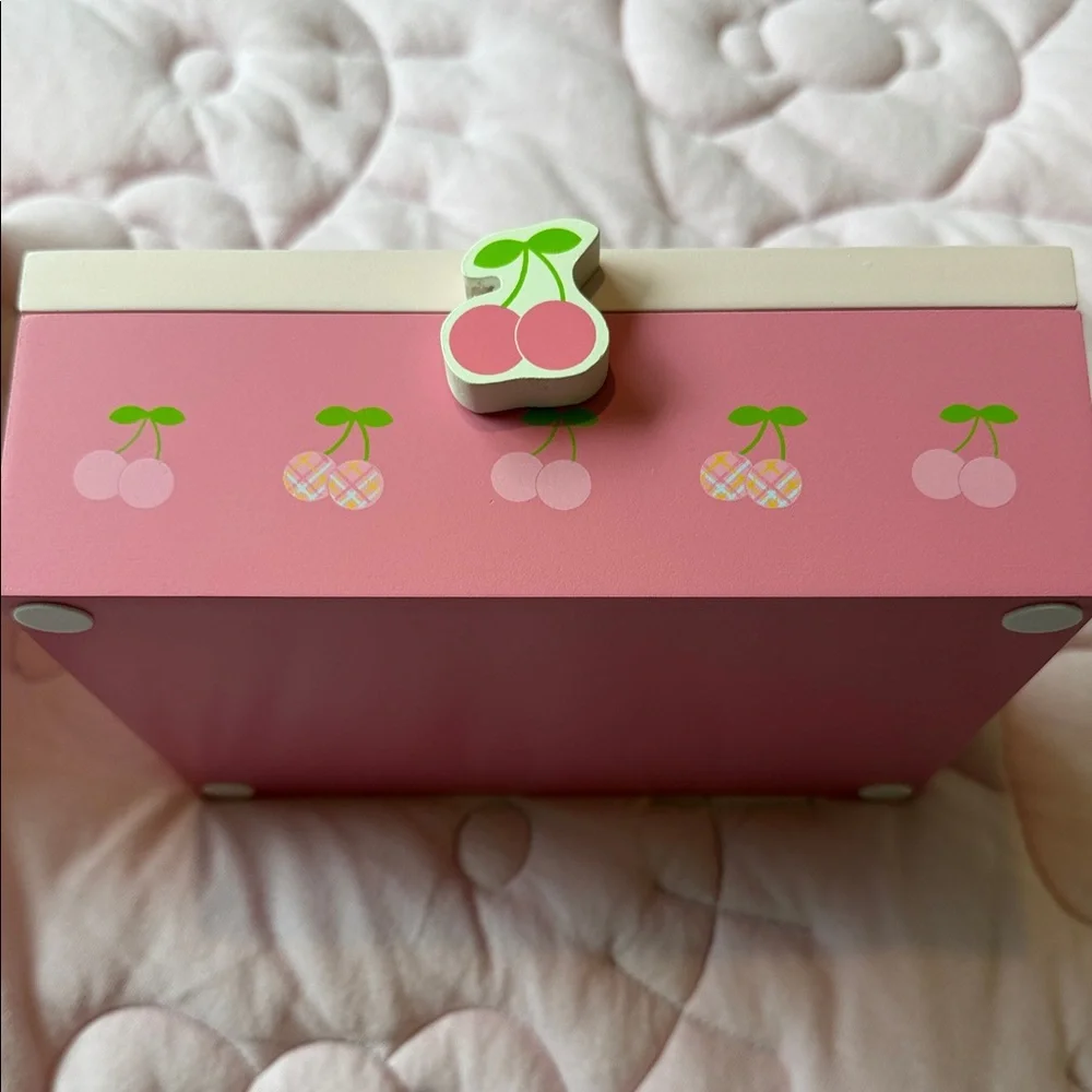 Sanrio Hello Kitty Pink Cherry Music Jewelry Box - Picture 9 of 10